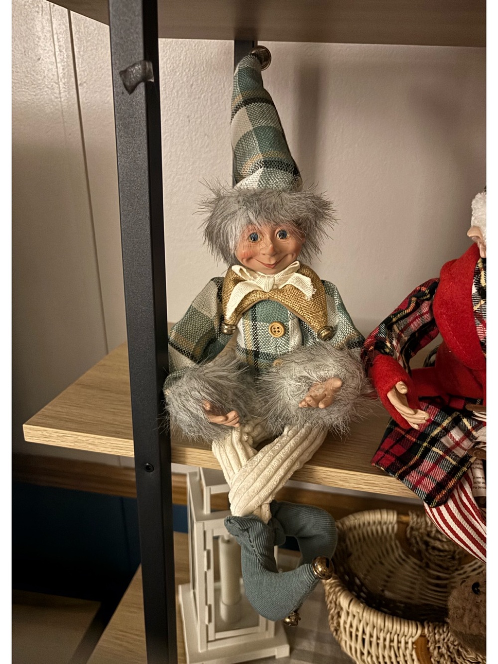 Floridus Wiggly Collectible Elf posable Doll RARE FIND 2014